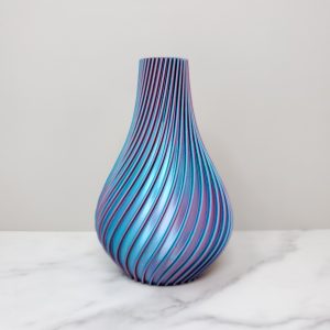 Medium Bulb Vase, Tri Light