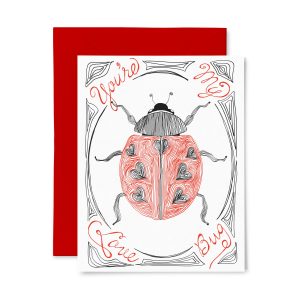 Love Bug | Love | Letterpress Greeting Card