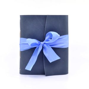 Blue Hyacinth One of a Kind Leather Journal
