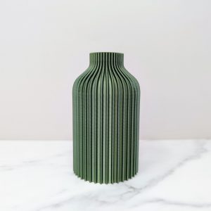 Small Bottle Vase, Olive