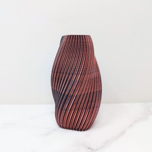 Small Twist Vase, Dark Phoenix