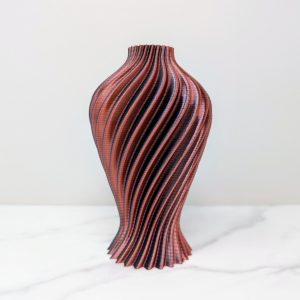 Medium Spiral Vase, Dark Phoenix