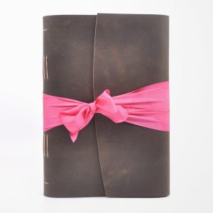 Pink Pony One of a Kind Leather Journal