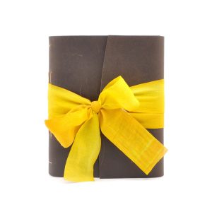 Sunflower One of a Kind Leather Journal